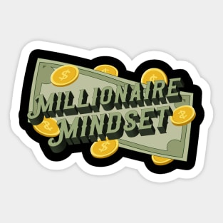 I Have a Millionaire Mindset Sticker